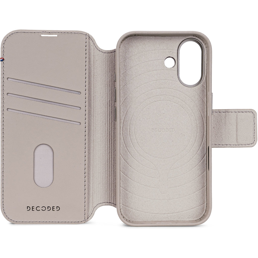 Decoded Leather Detachable Wallet Apple iPhone 17 Solid Clay - Afbeelding 10