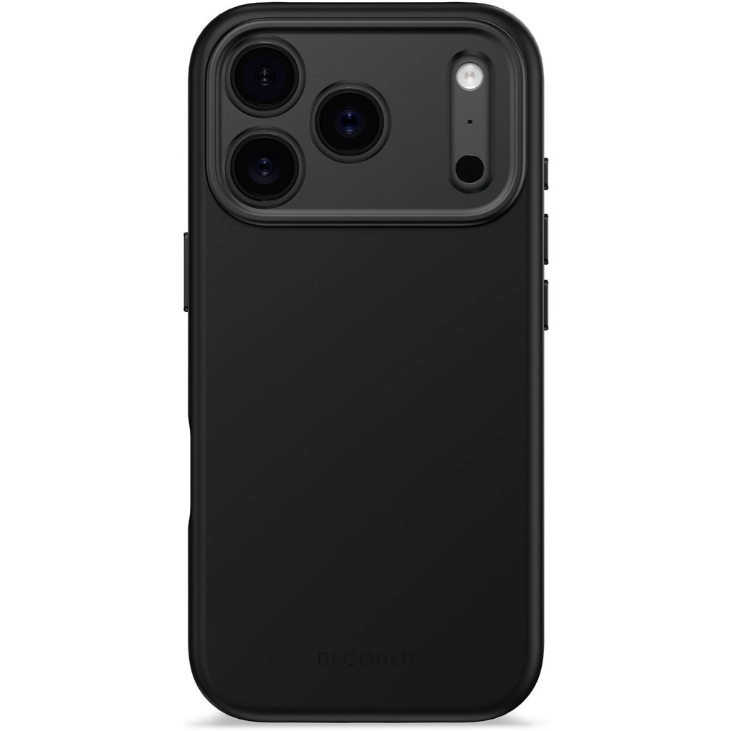 Decoded Silicone Backcover Apple iPhone 17 Pro Phantom Black