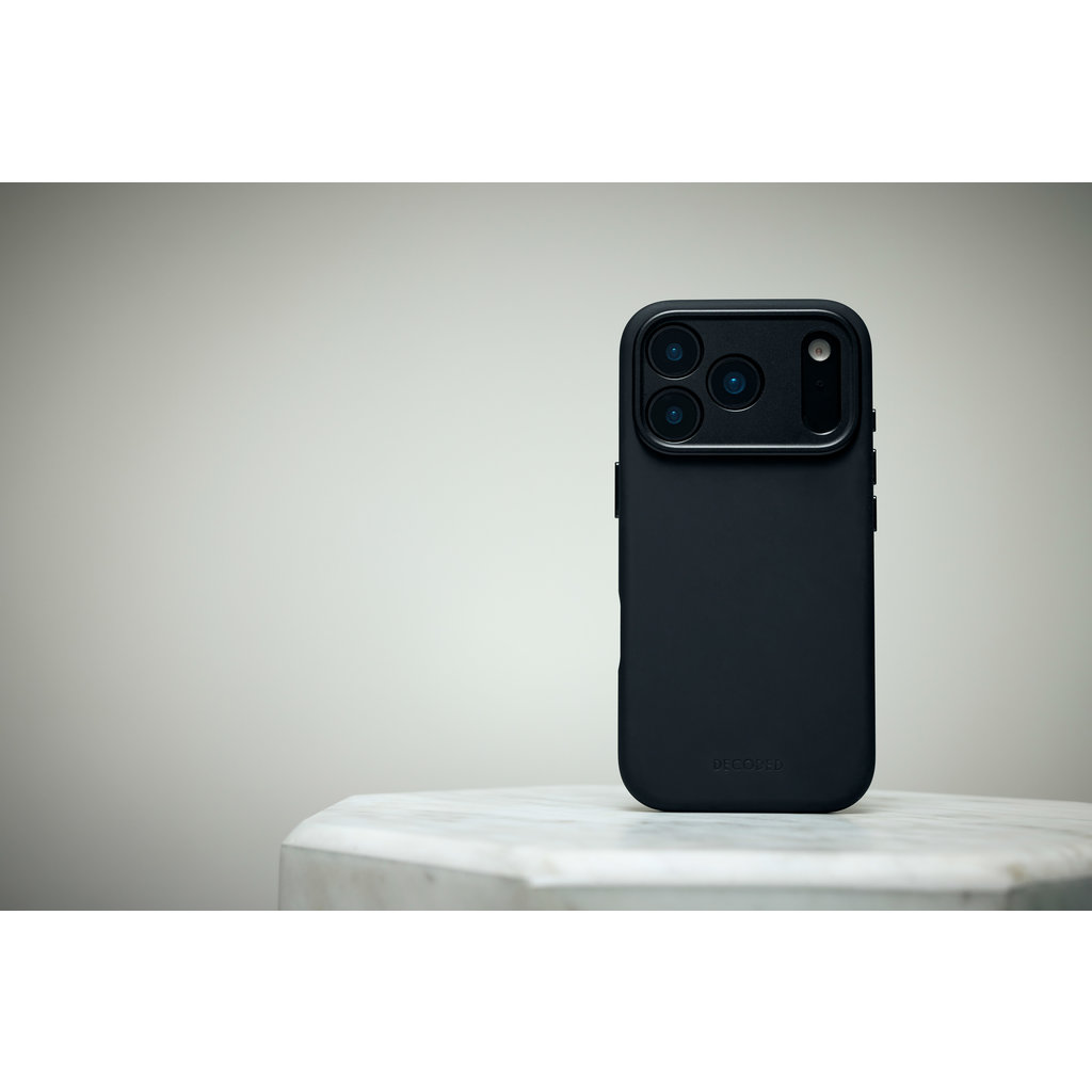 Decoded Silicone Backcover Apple iPhone 17 Pro Phantom Black - Afbeelding 19