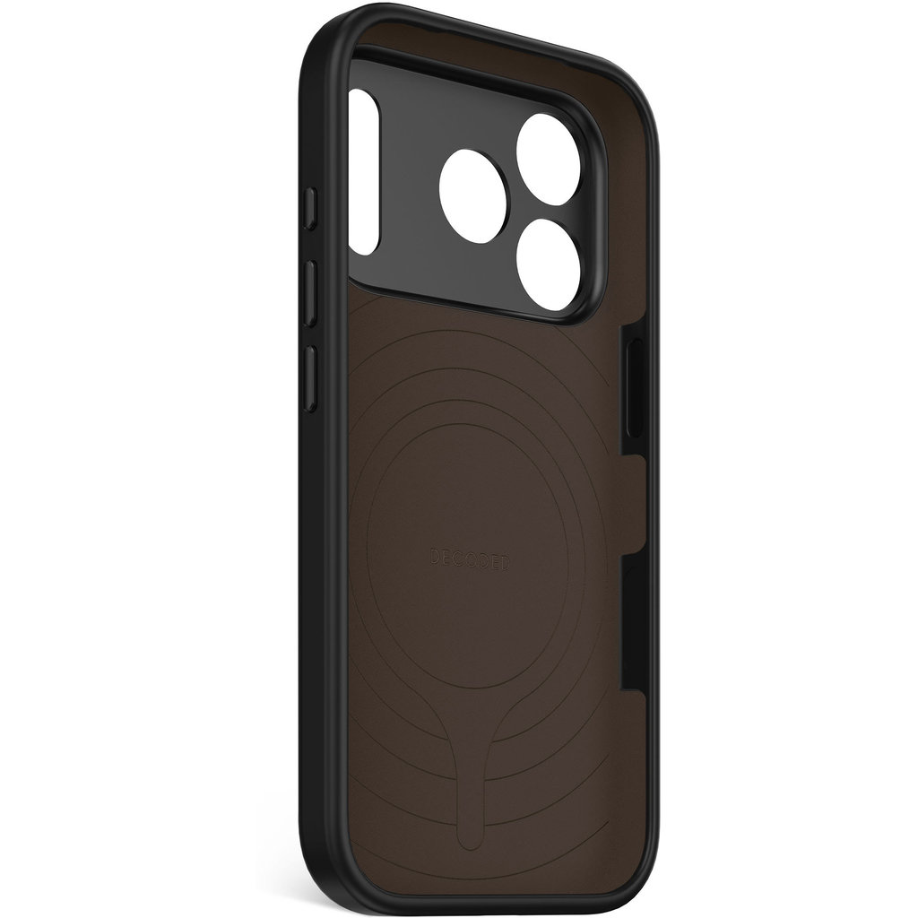 Decoded Silicone Backcover Apple iPhone 17 Pro Phantom Black - Afbeelding 12