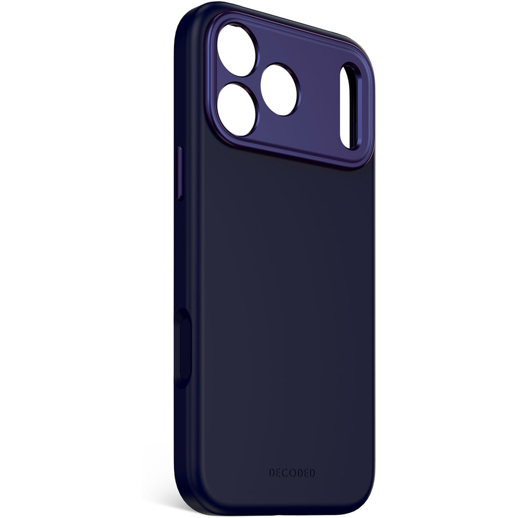 Decoded Silicone Backcover Apple iPhone 17 Pro Max True Navy - Afbeelding 6