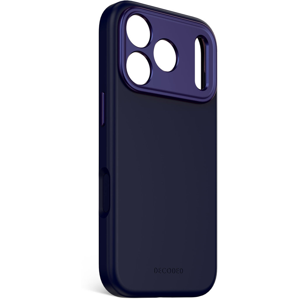 Decoded Silicone Backcover Apple iPhone 17 Pro True Navy - Afbeelding 8