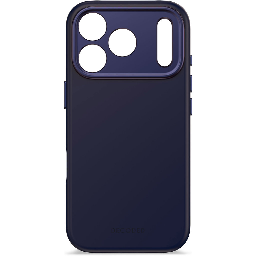 Decoded Silicone Backcover Apple iPhone 17 Pro True Navy - Afbeelding 11