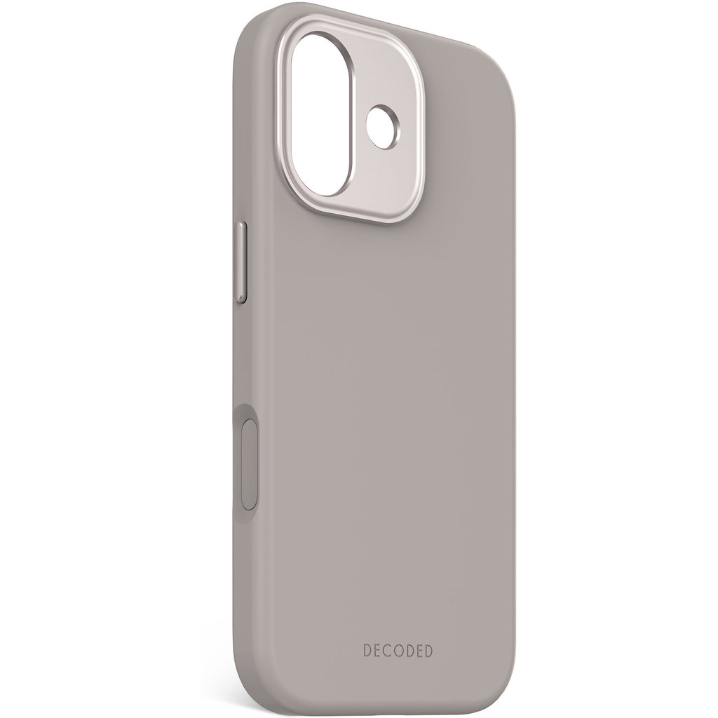 Decoded Silicone Backcover Apple iPhone 17 Soft Taupe - Afbeelding 6