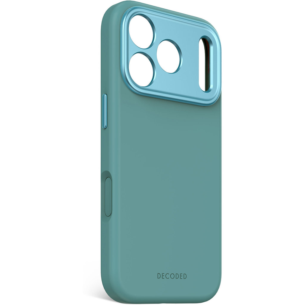 Decoded Silicone Backcover Apple iPhone 17 Pro Retro Blue - Afbeelding 10