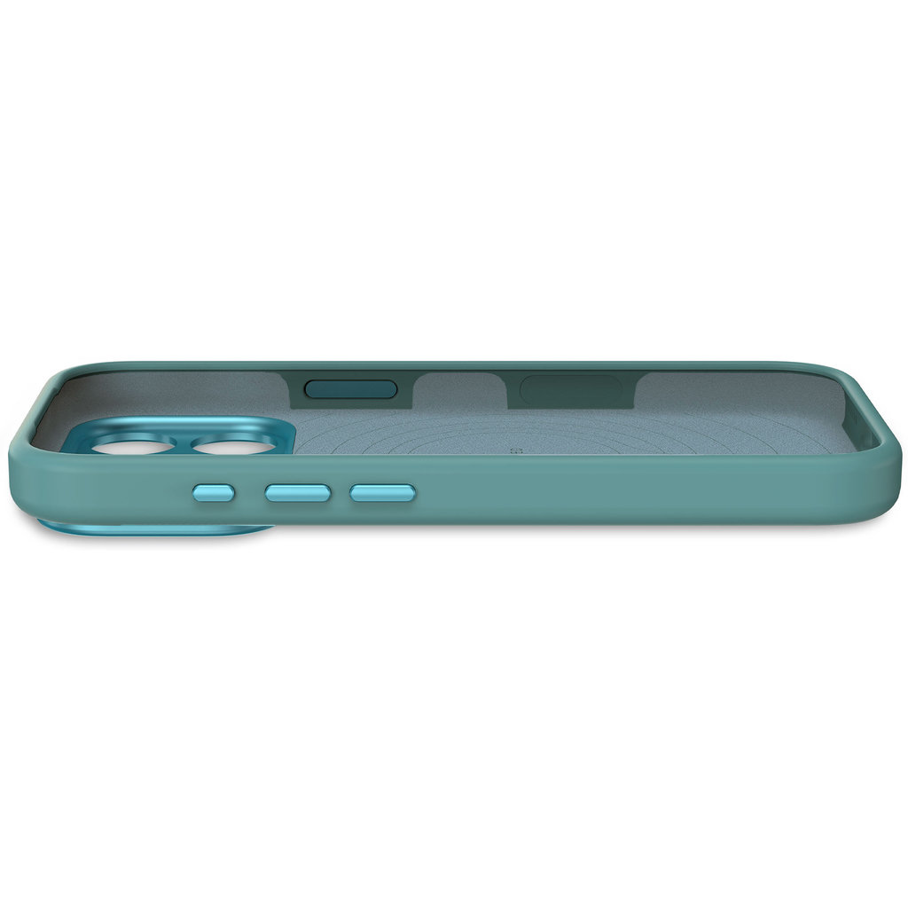 Decoded Silicone Backcover Apple iPhone 17 Pro Retro Blue - Afbeelding 12