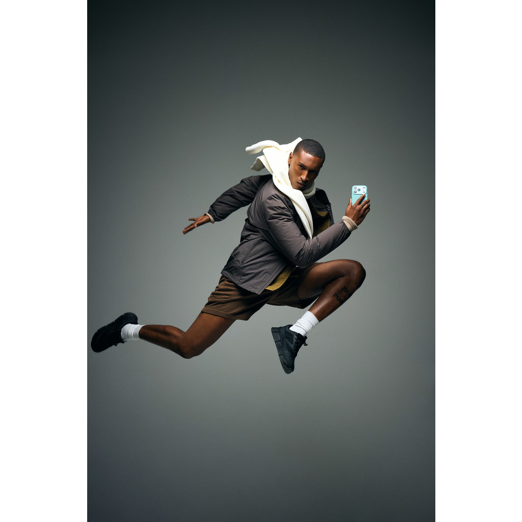 Decoded Silicone Backcover Apple iPhone 17 Pro Retro Blue - Afbeelding 14