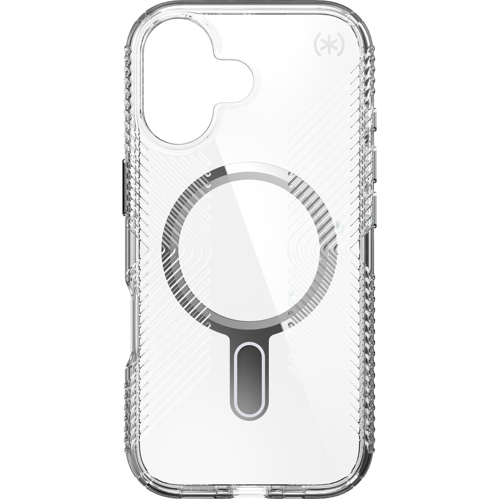 Speck Presidio Perfect Clear Grip + ClickLock Apple iPhone 17 Clear - with Microban - Afbeelding 2