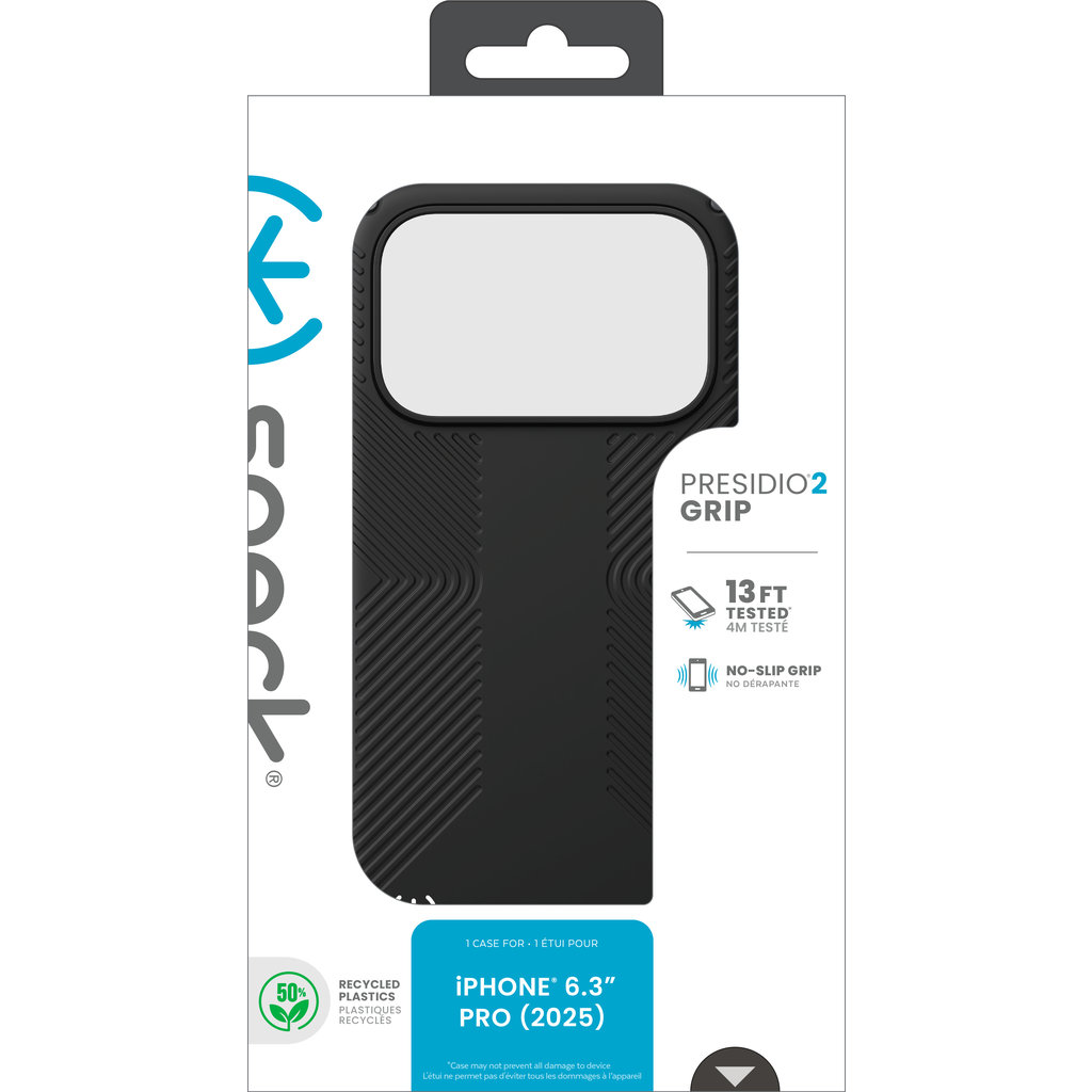 Speck Presidio2 Grip Apple iPhone 17 Pro Black - with Microban - Afbeelding 5