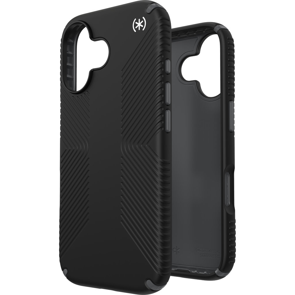 Speck Presidio2 Grip Apple iPhone 17 Black - with Microban - Afbeelding 3