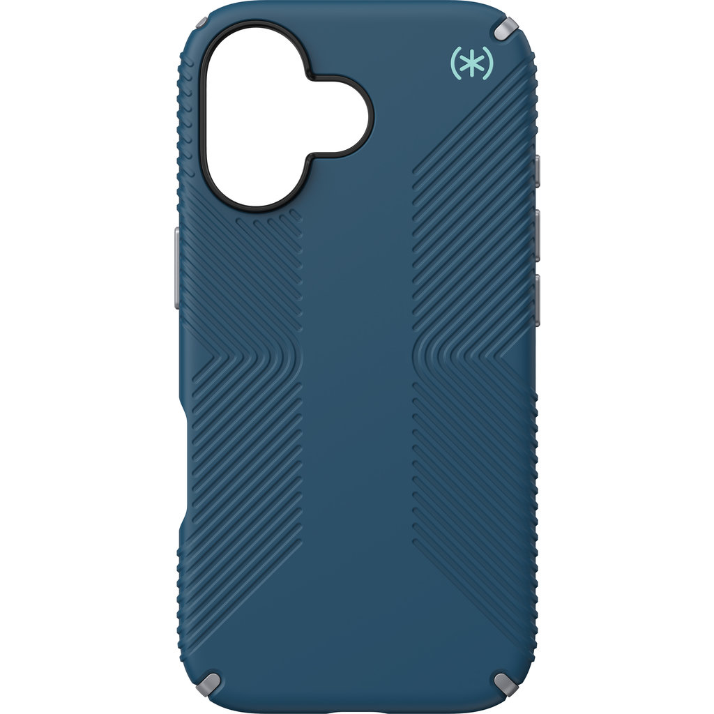 Speck Presidio2 Grip + MS Apple iPhone 17 Deep Sea Blue- with Microban - Afbeelding 2