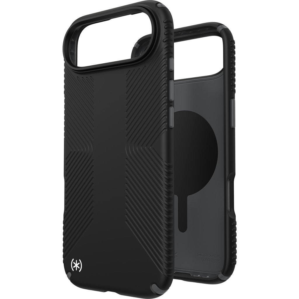 Speck Presidio2 Grip + MS Apple iPhone Air Black - with Microban - Afbeelding 3