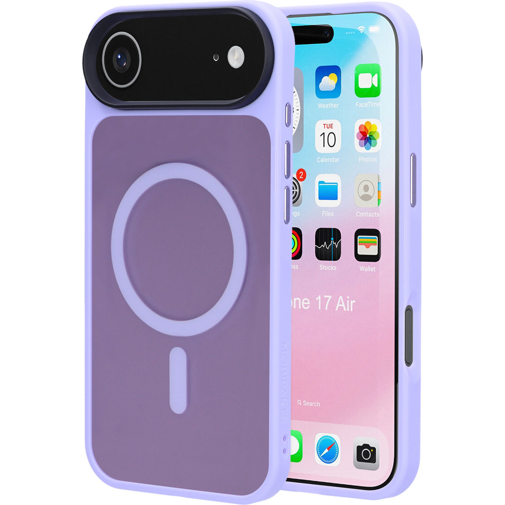 Mobiparts Hardcover Apple iPhone 17 Air Satin Lila (Magsafe Compatible)