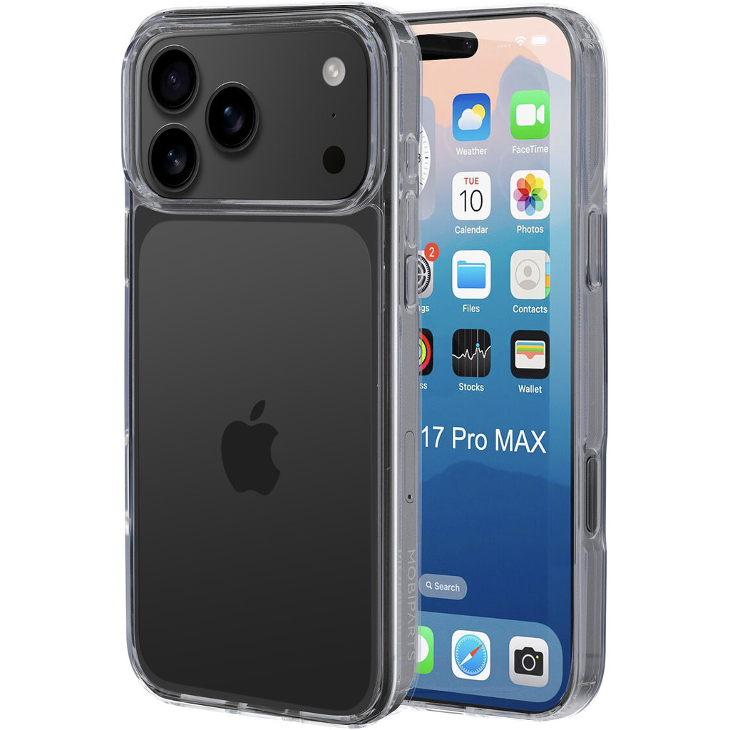 Mobiparts Classic Hardcover Apple iPhone 17 Pro Max Clear