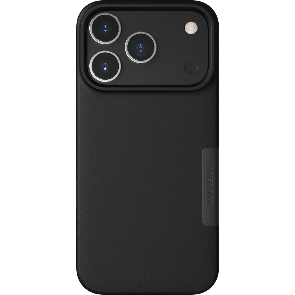 Nudient Thin Magsafe Case Apple iPhone 17 Pro Ink Black