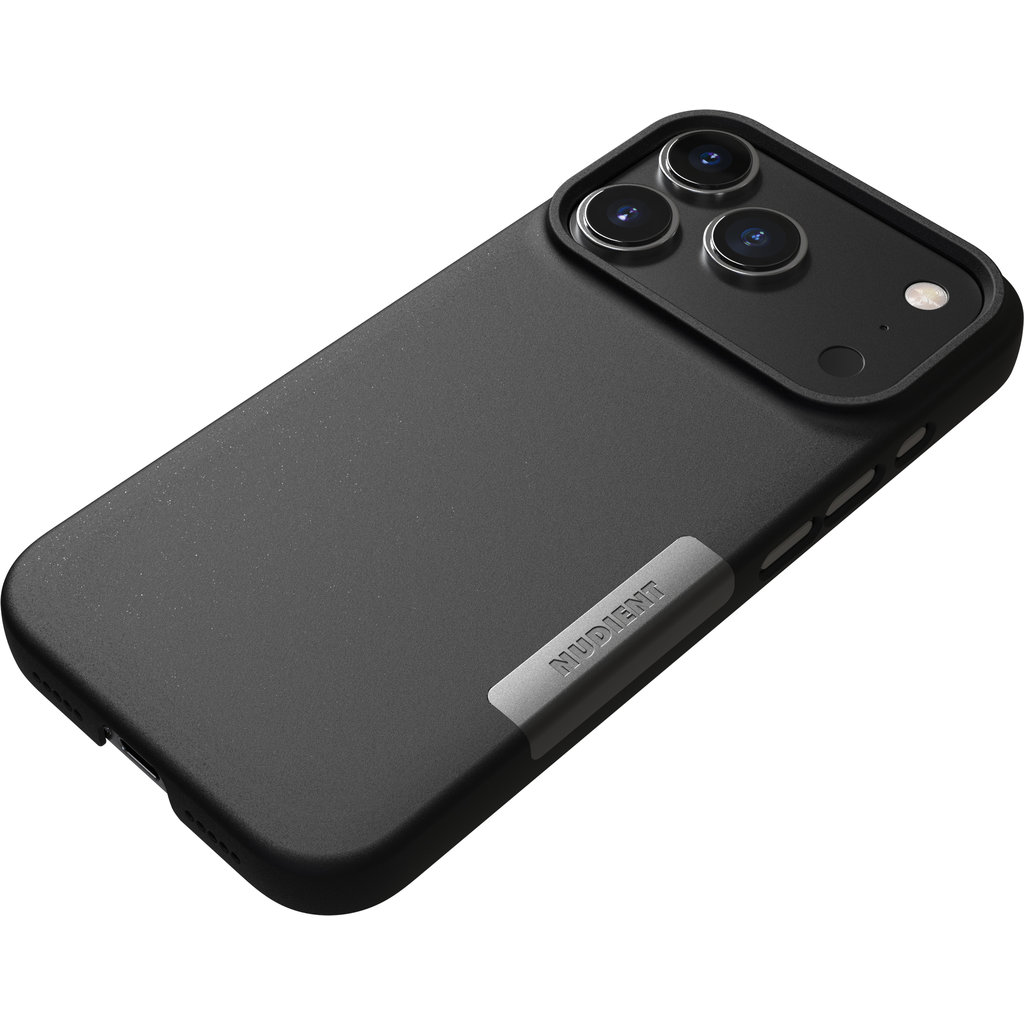 Nudient Thin Magsafe Case Apple iPhone 17 Pro Ink Black - Afbeelding 2