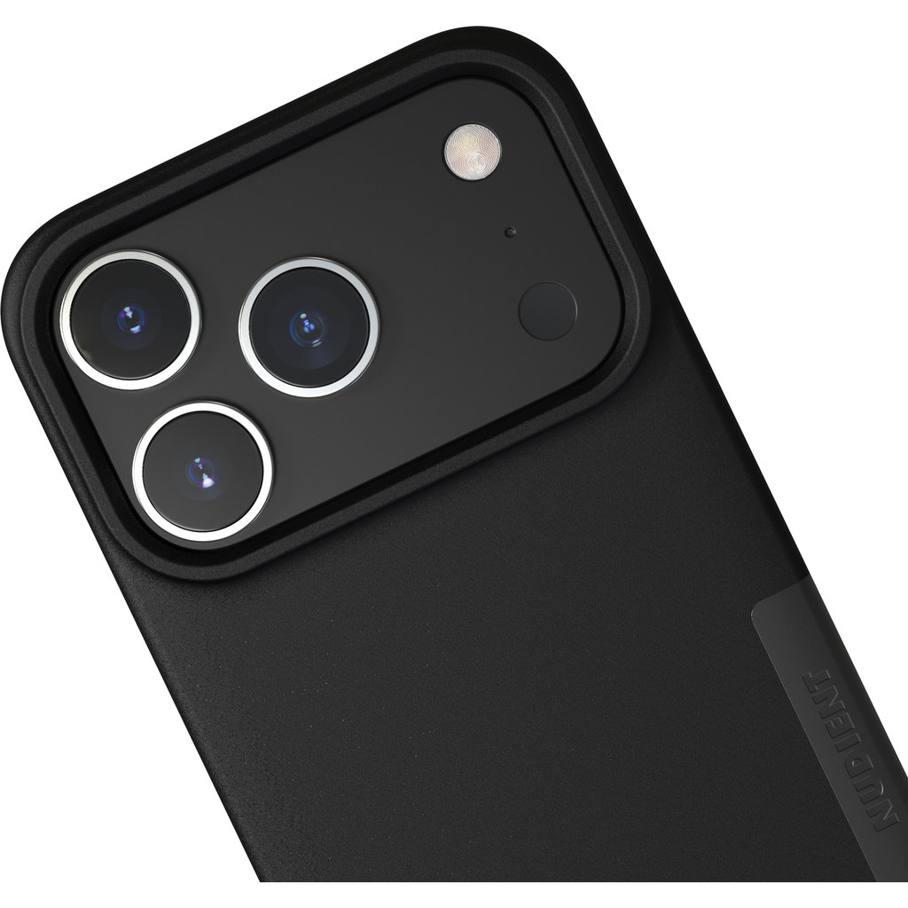 Nudient Thin Magsafe Case Apple iPhone 17 Pro Ink Black - Afbeelding 4