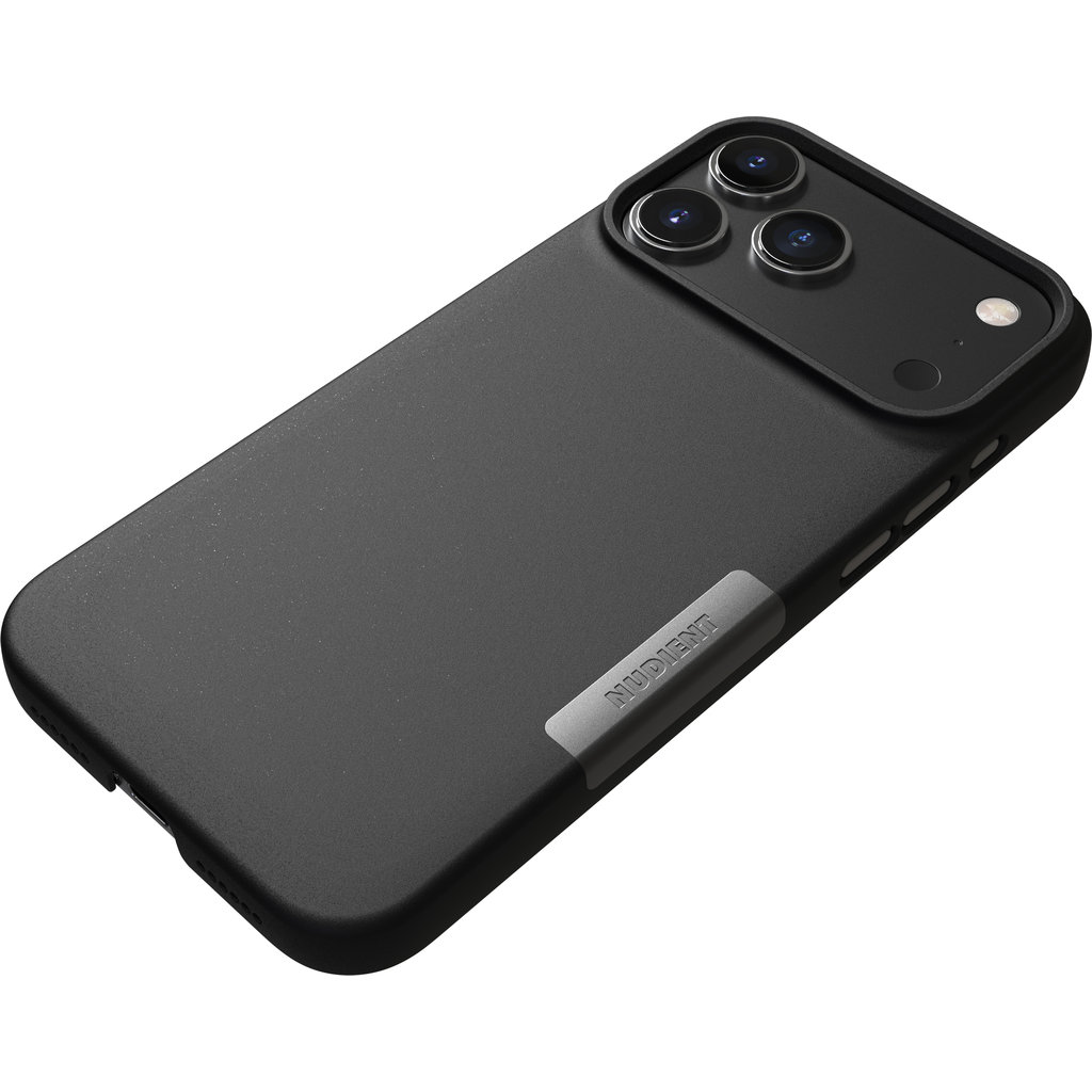 Nudient Thin Magsafe Case Apple iPhone 17 Pro Max Ink Black - Afbeelding 2