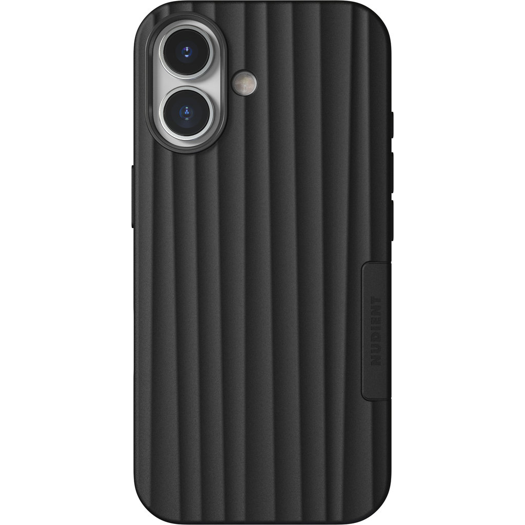 Nudient Bold MagSafe Case Apple iPhone 17 Charcoal Black