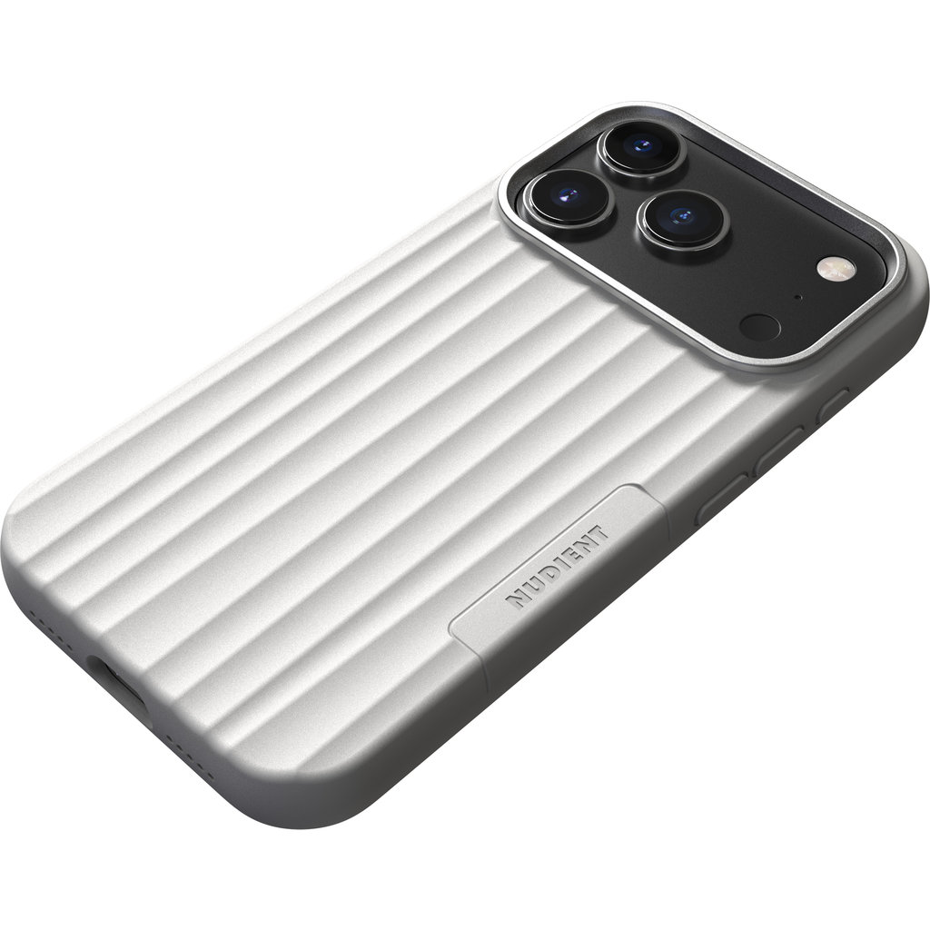 Nudient Bold MagSafe Case Apple iPhone 17 Pro Chalk White - Afbeelding 2
