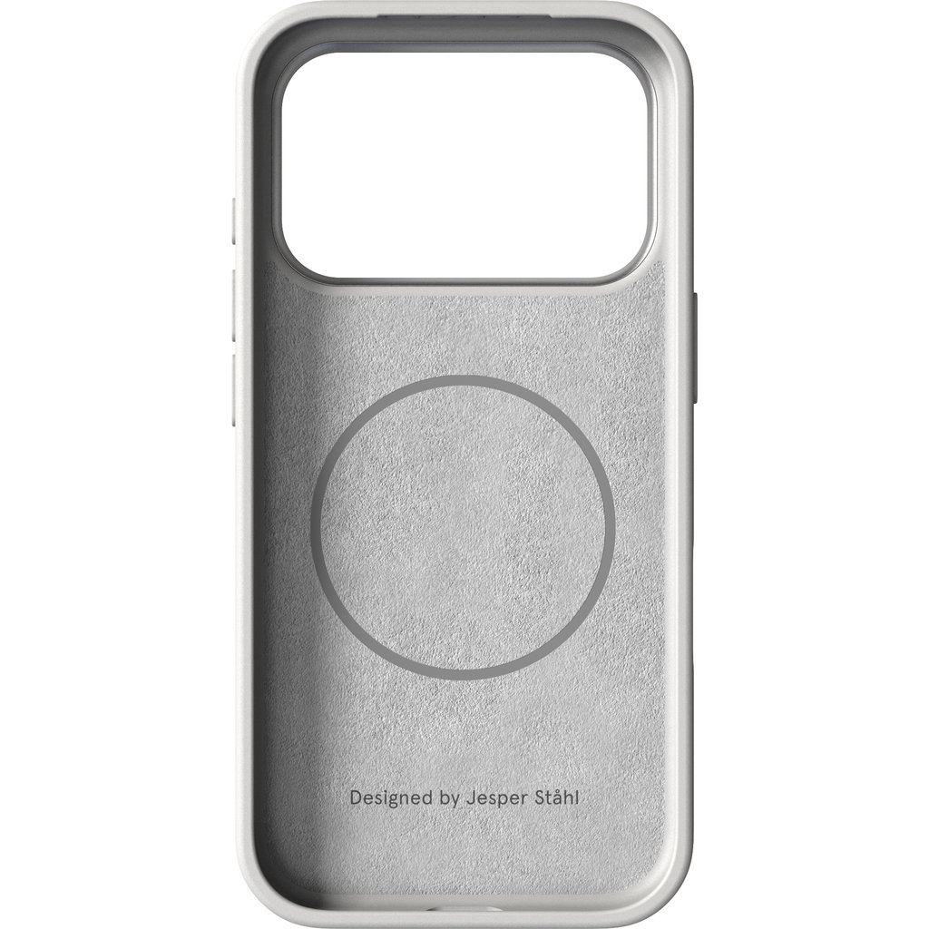 Nudient Bold MagSafe Case Apple iPhone 17 Pro Chalk White - Afbeelding 5