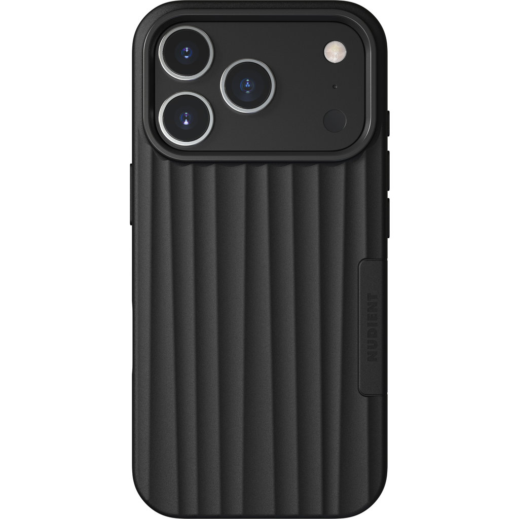 Nudient Bold MagSafe Case Apple iPhone 17 Pro Charcoal Black