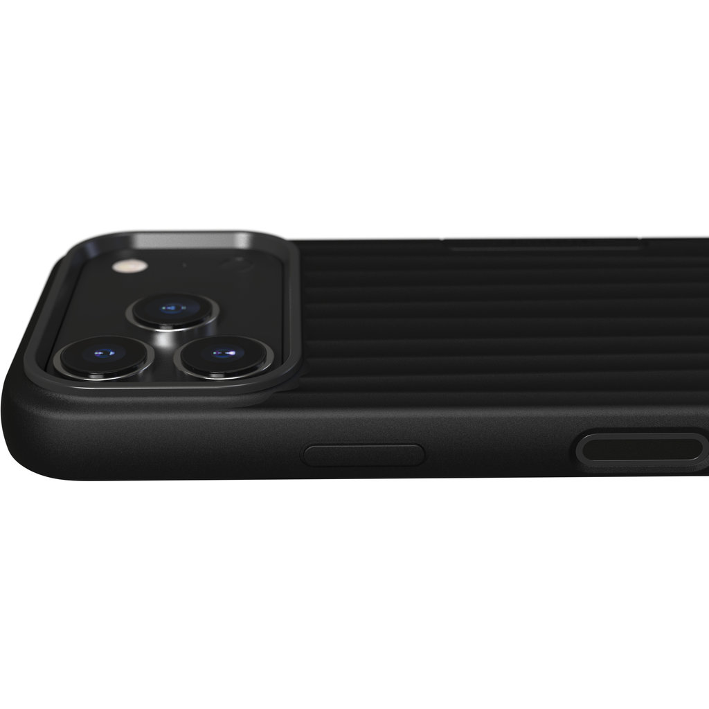 Nudient Bold MagSafe Case Apple iPhone 17 Pro Charcoal Black - Afbeelding 3