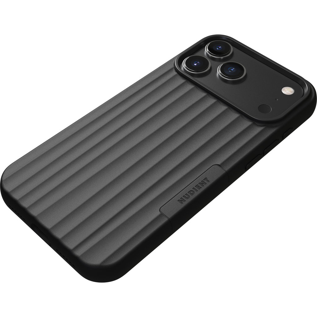 Nudient Bold MagSafe Case Apple iPhone 17 Pro Max Charcoal Black - Afbeelding 2