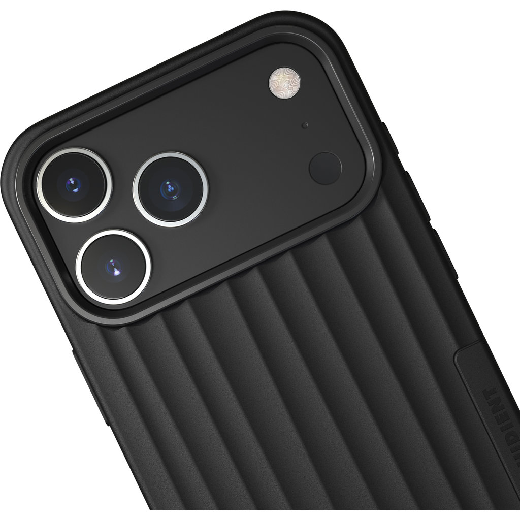 Nudient Bold MagSafe Case Apple iPhone 17 Pro Max Charcoal Black - Afbeelding 4