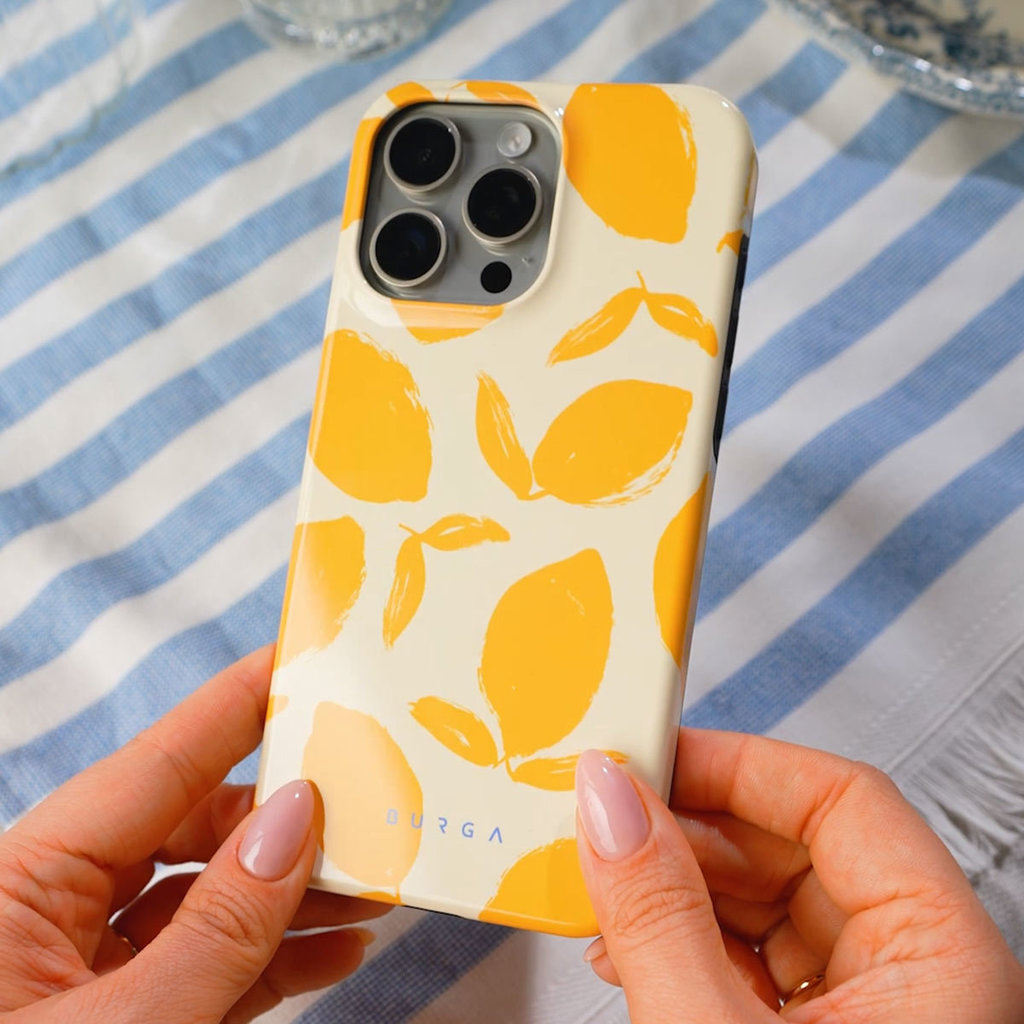 Burga Tough MagSafe Case Apple iPhone 17 Pro Max - Lemon Tart - Afbeelding 5