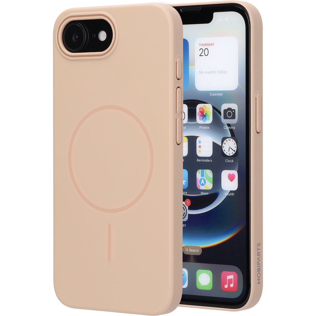 Mobiparts Slim Line Case Apple iPhone 16e (MagSafe Compatible) Dune Sand