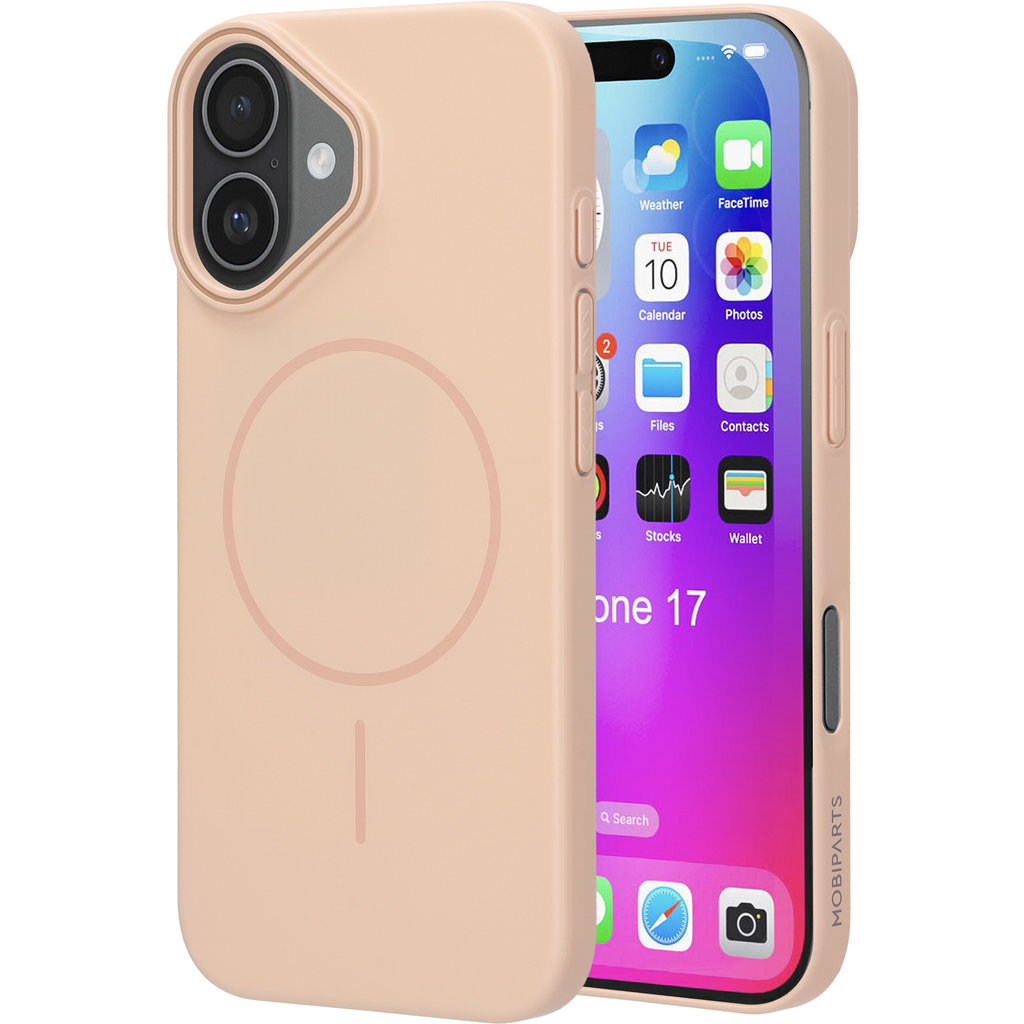 Mobiparts Slim Line Case Apple iPhone 17 (MagSafe Compatible) Dune Sand