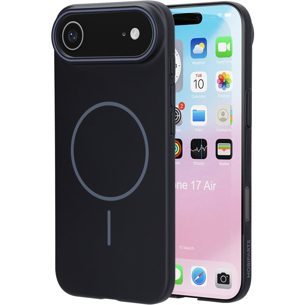 Mobiparts Slim Line Case Apple iPhone 17 Air (MagSafe Compatible) Onyx Black