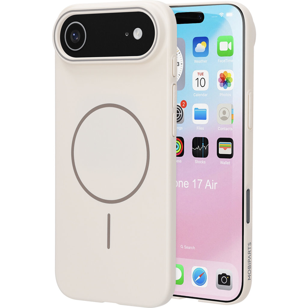 Mobiparts Slim Line Case Apple iPhone 17 Air (MagSafe Compatible) Off White
