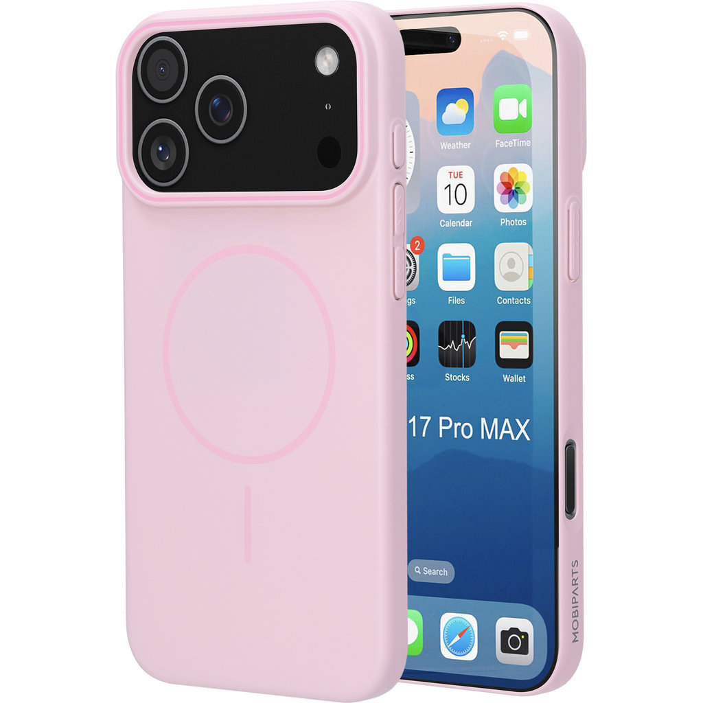 Mobiparts Slim Line Case Apple iPhone 17 Pro Max (MagSafe Compatible) Blush Pink