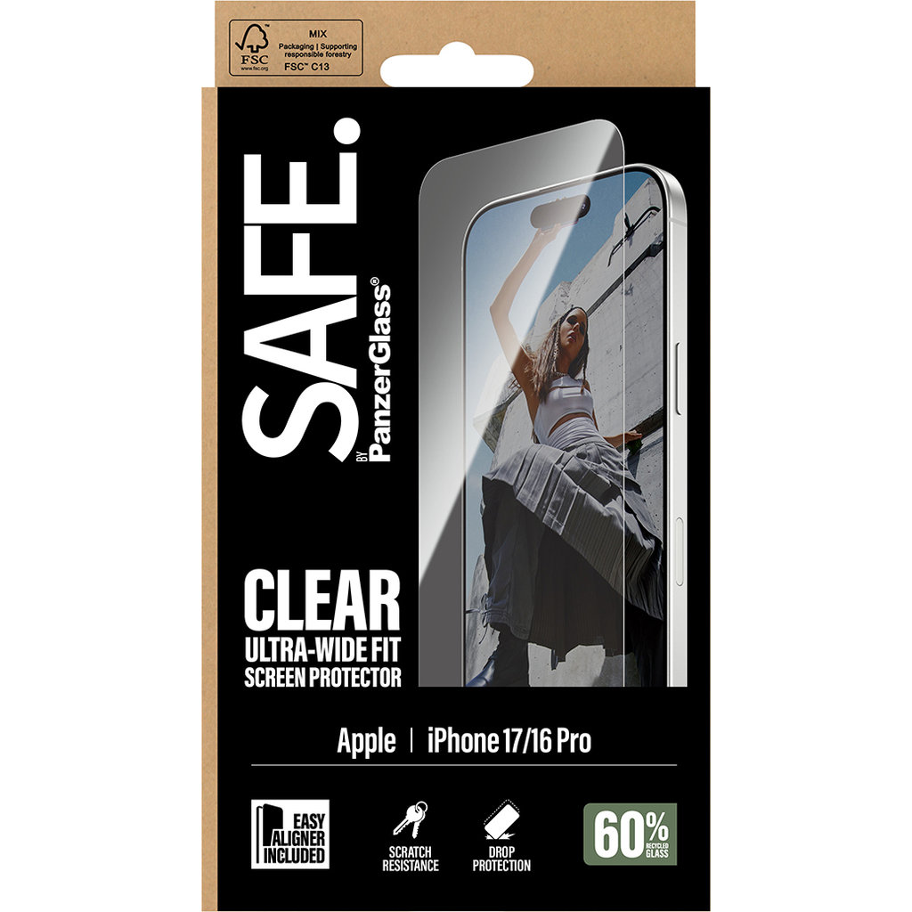SAFE by Panzerglass Apple iPhone 17 - Ultra-Wide-Fit