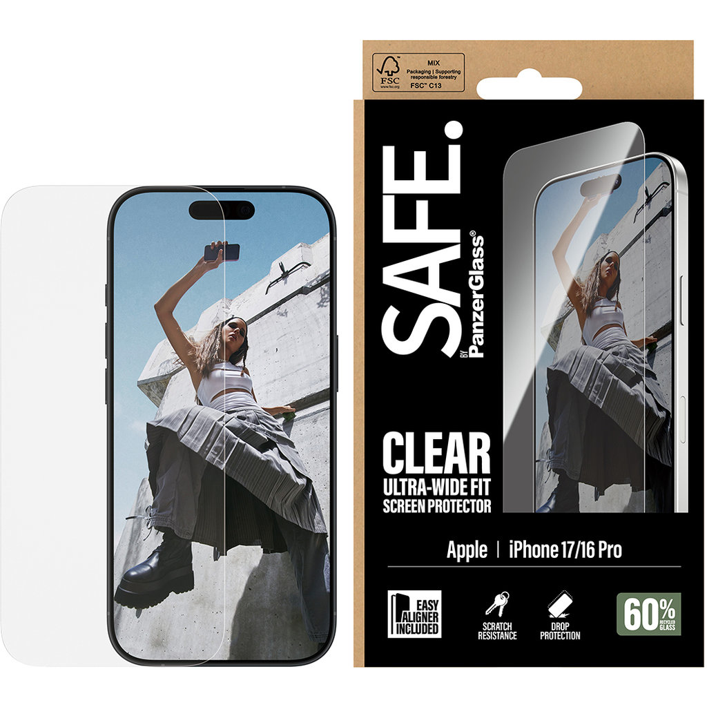 SAFE by Panzerglass Apple iPhone 17 - Ultra-Wide-Fit - Afbeelding 3