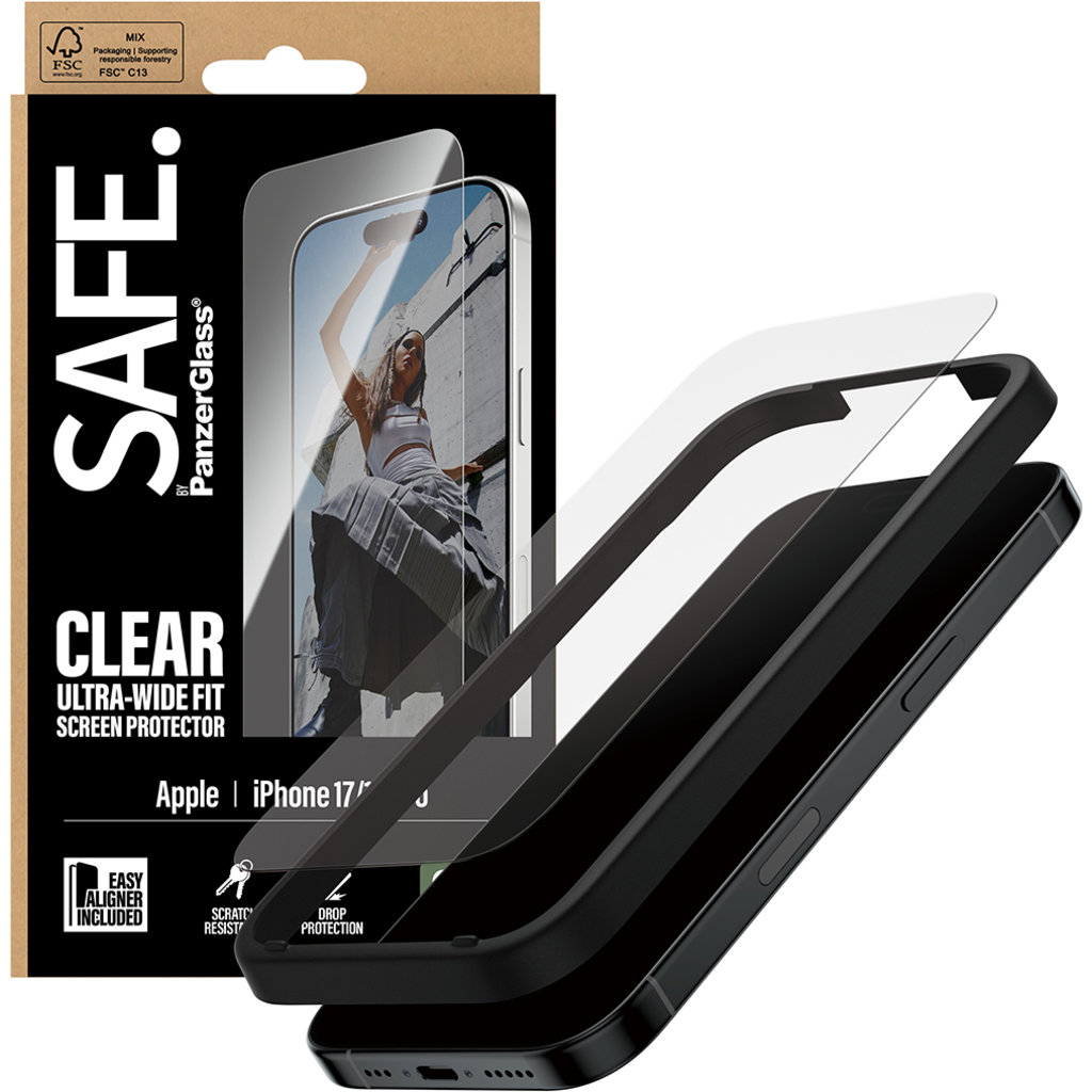 SAFE by Panzerglass Apple iPhone 17 - Ultra-Wide-Fit - Afbeelding 5