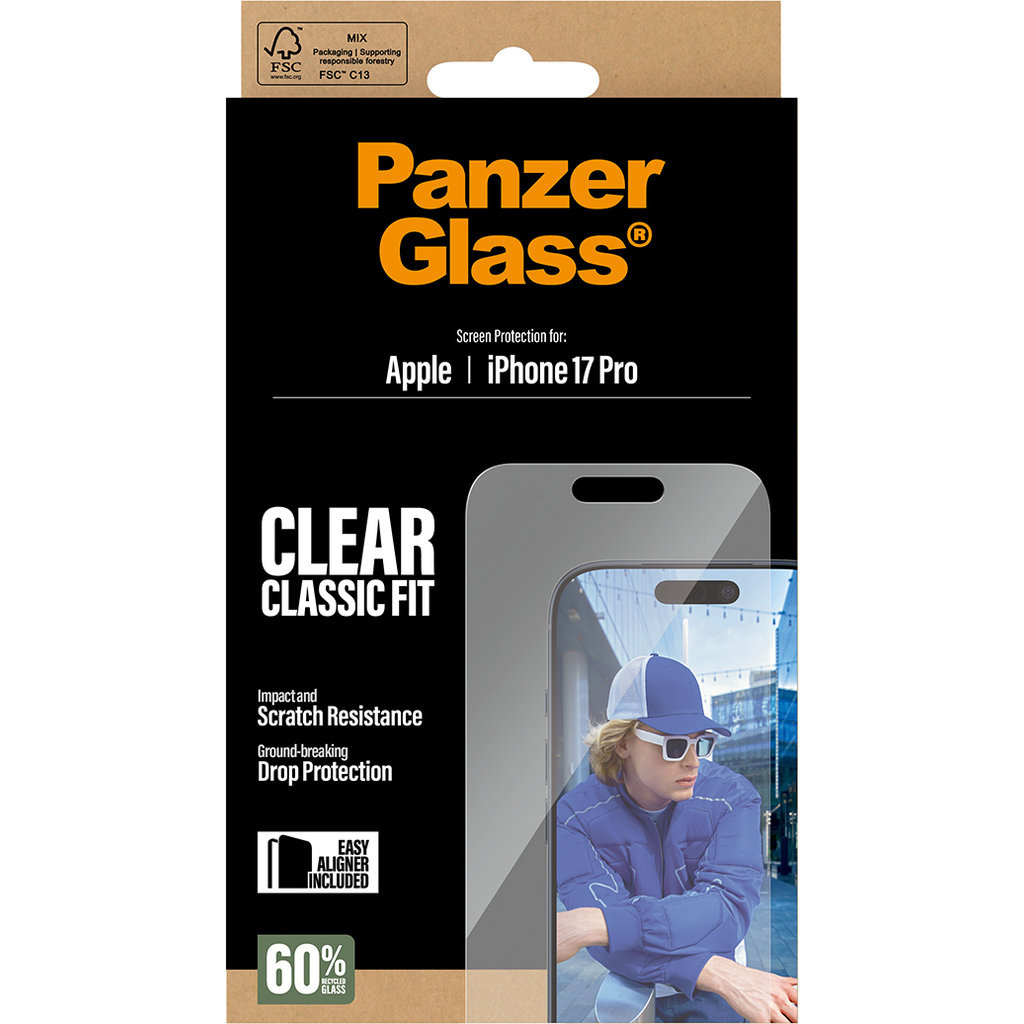 Panzerglass Apple iPhone 17 Pro - Classic Fit