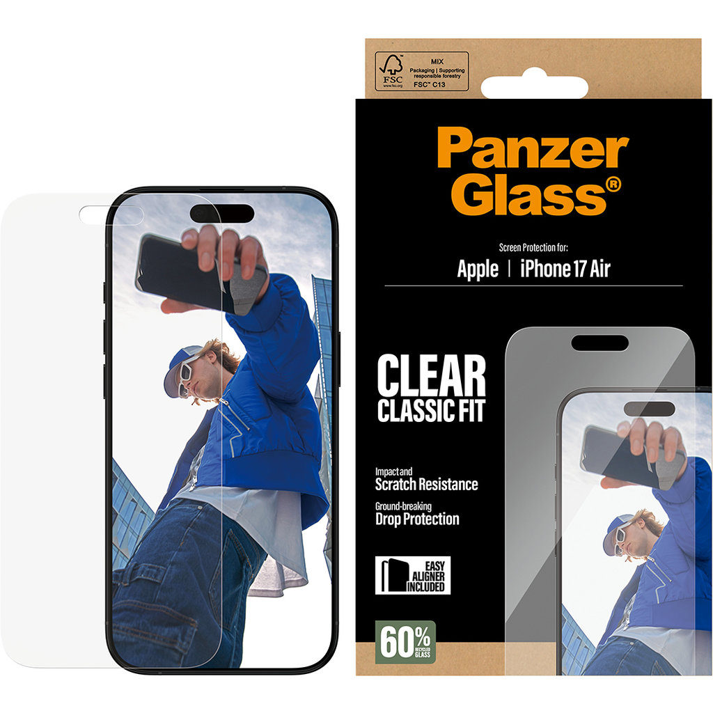 Panzerglass Apple iPhone 17 Air - Classic Fit - Afbeelding 3