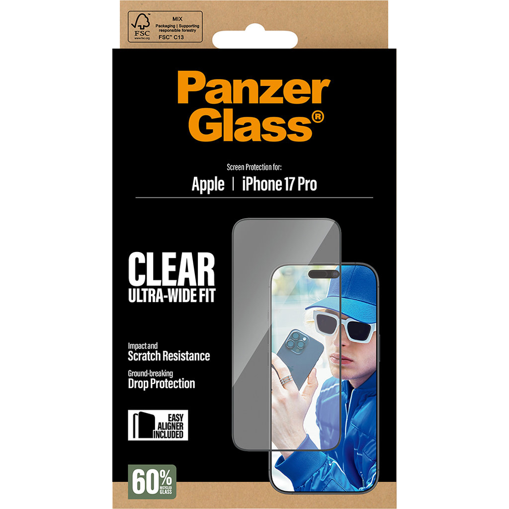 Panzerglass Apple iPhone 17 Pro - Ultra-Wide Fit