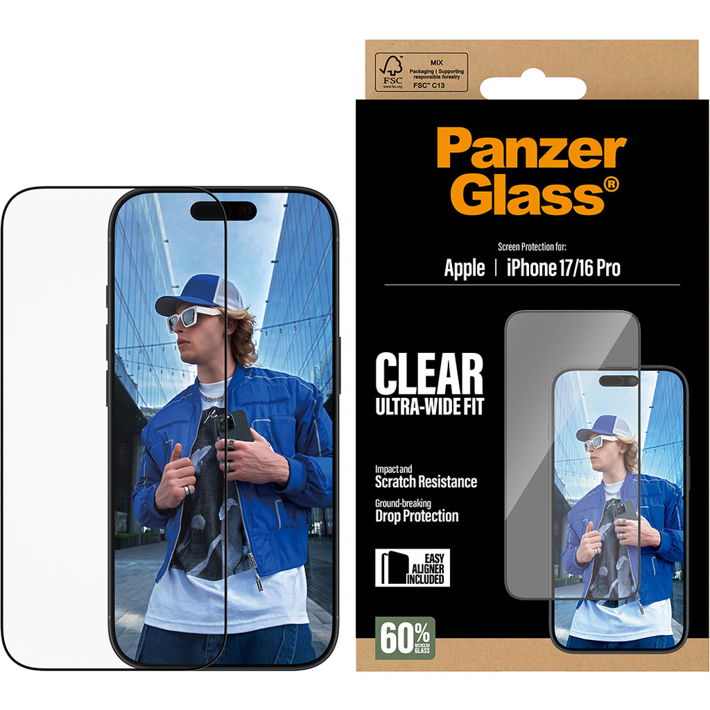 Panzerglass Apple iPhone 17 - Ultra-Wide Fit - Afbeelding 3