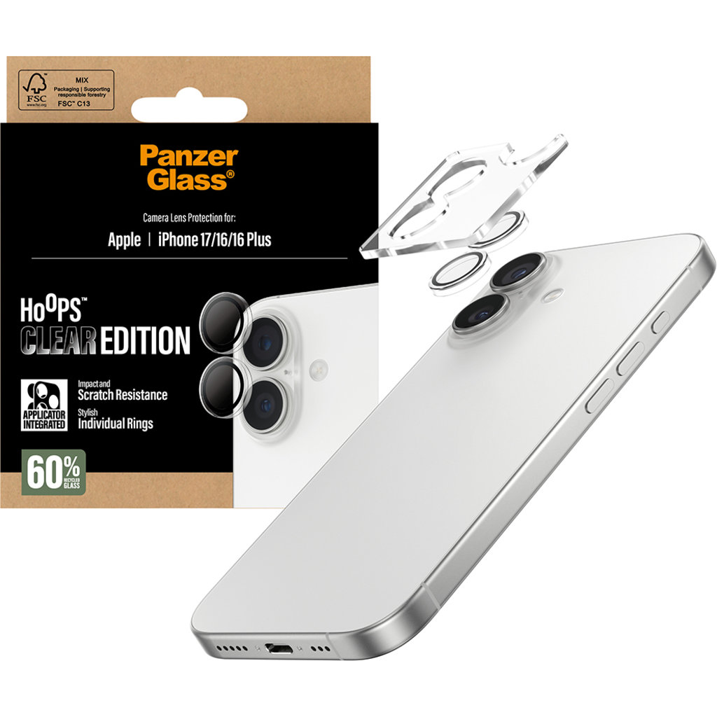 Panzerglass Hoops Apple iPhone 17 - Transparent - Afbeelding 5