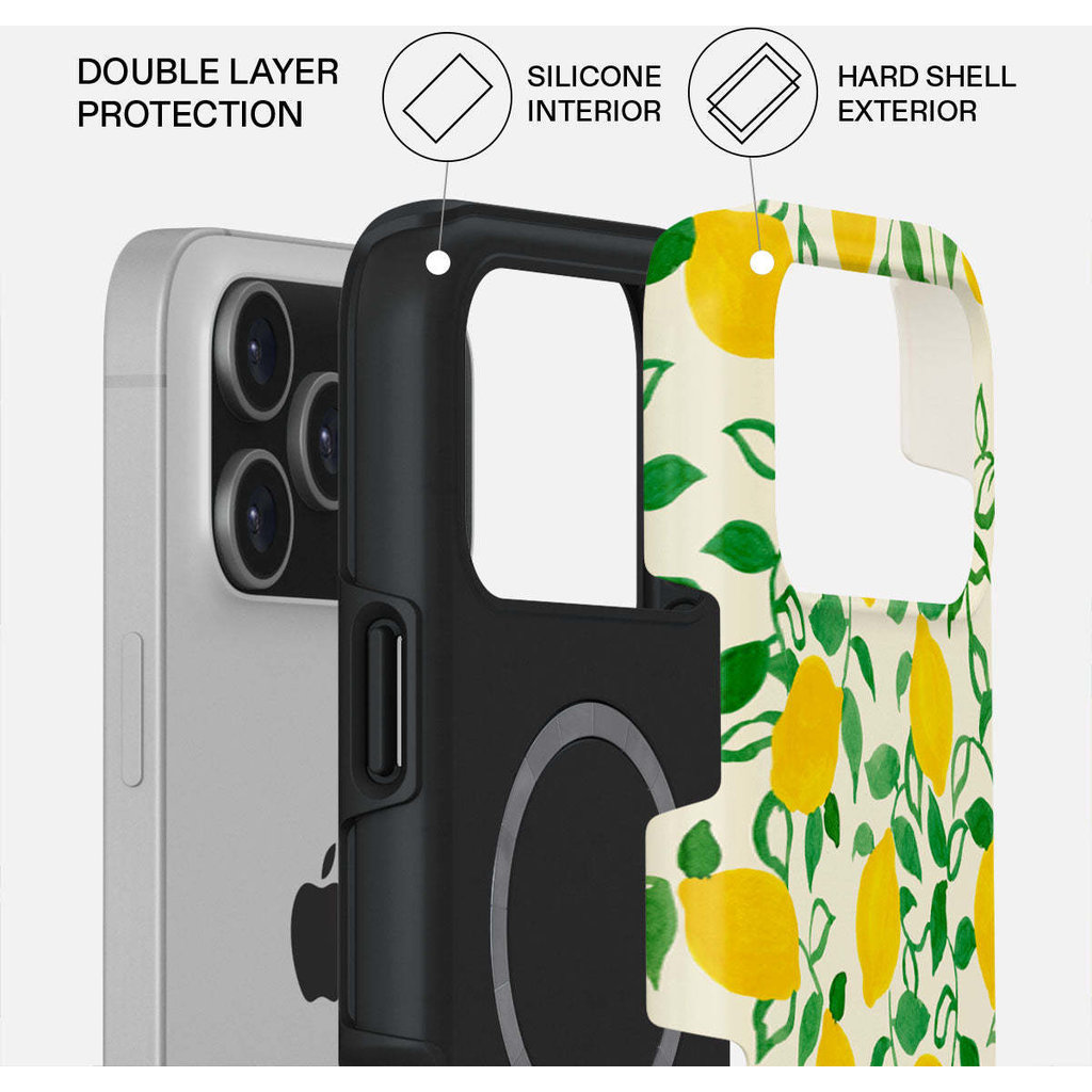 Burga Tough MagSafe Case Apple iPhone 17 Pro Max - Capri - Afbeelding 2