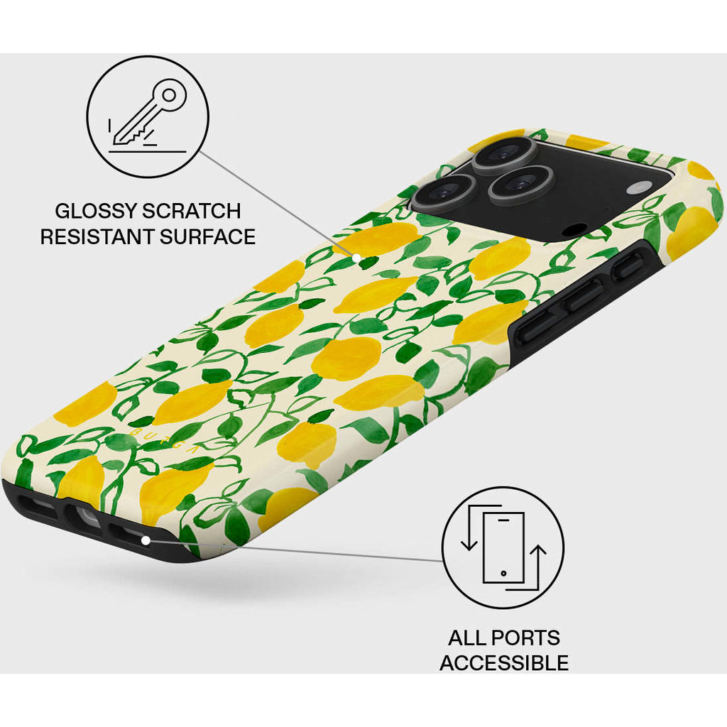 Burga Tough MagSafe Case Apple iPhone 17 Pro Max - Capri - Afbeelding 3