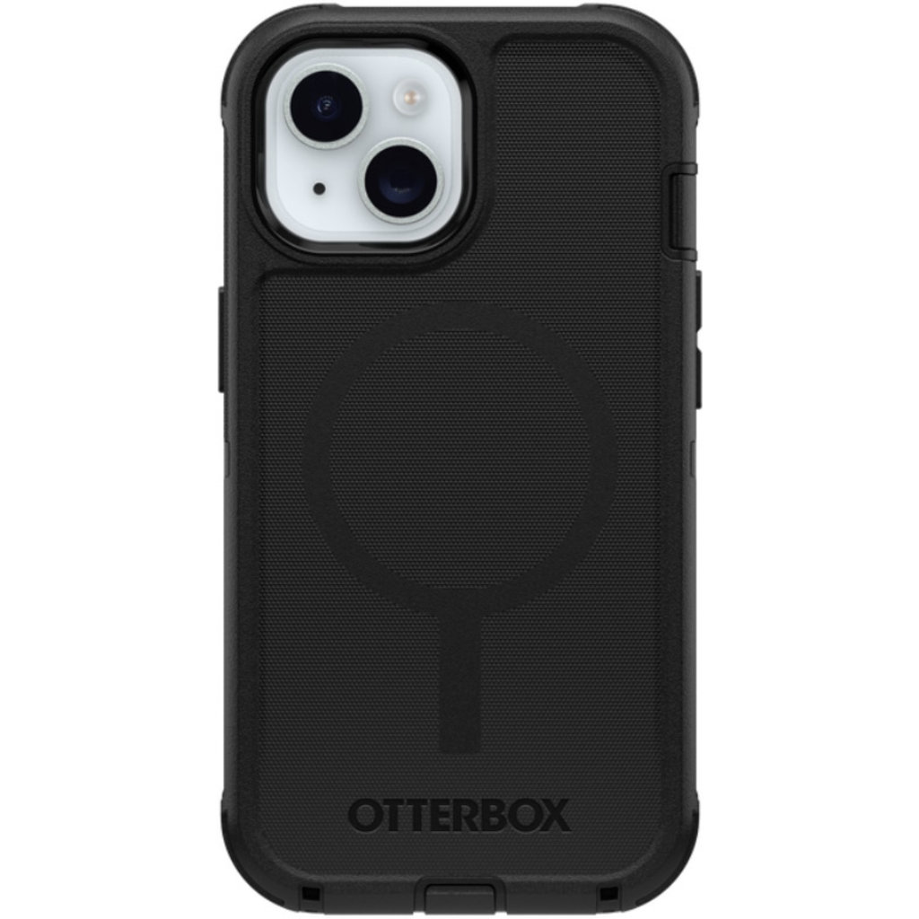 OtterBox Defender MagSafe Case Apple iPhone 16e/15/14/13 Black - Afbeelding 4