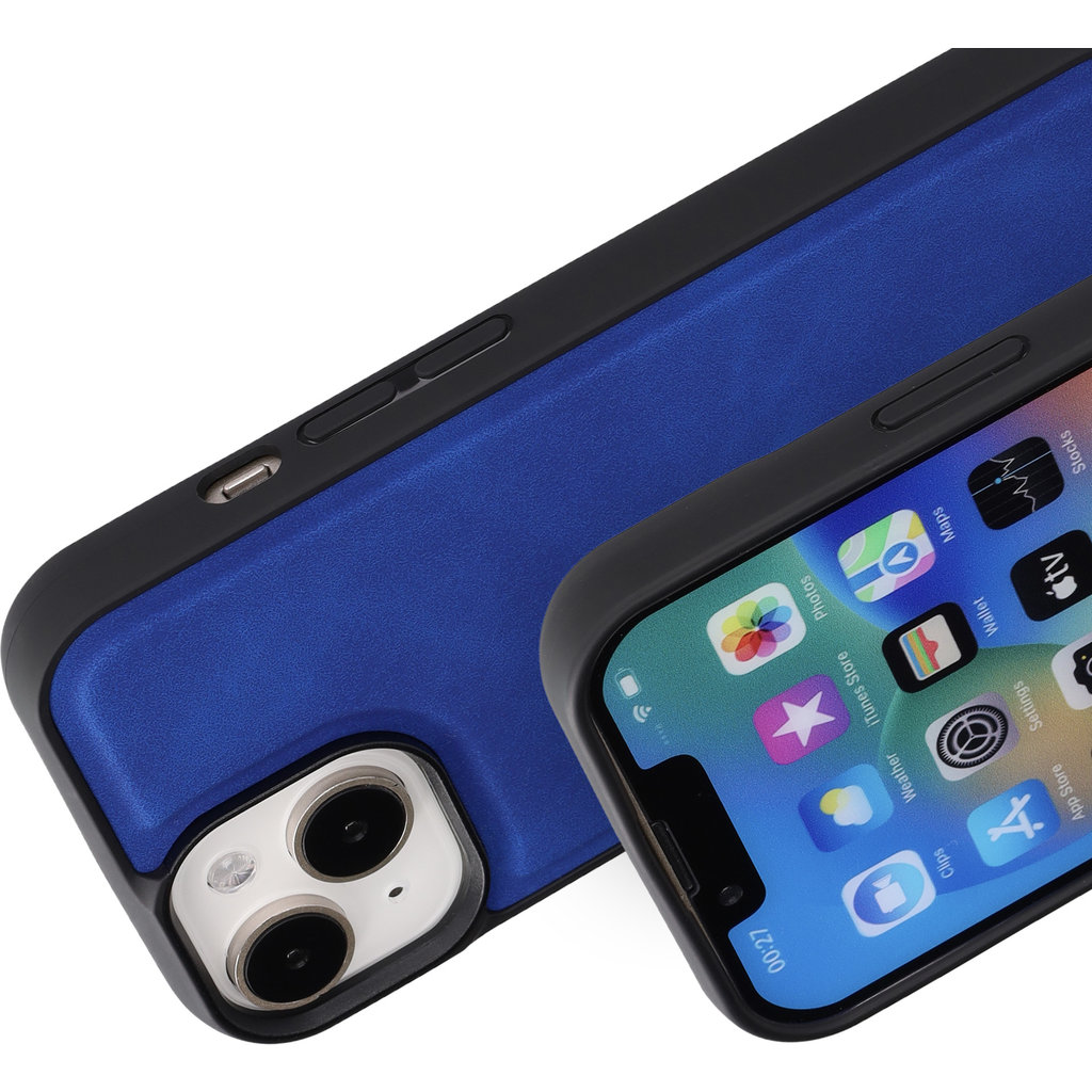 Mobiparts Classic Backcover Apple iPhone 15/14/13 Sapphire Blue (MagSafe Compatible) - Afbeelding 2