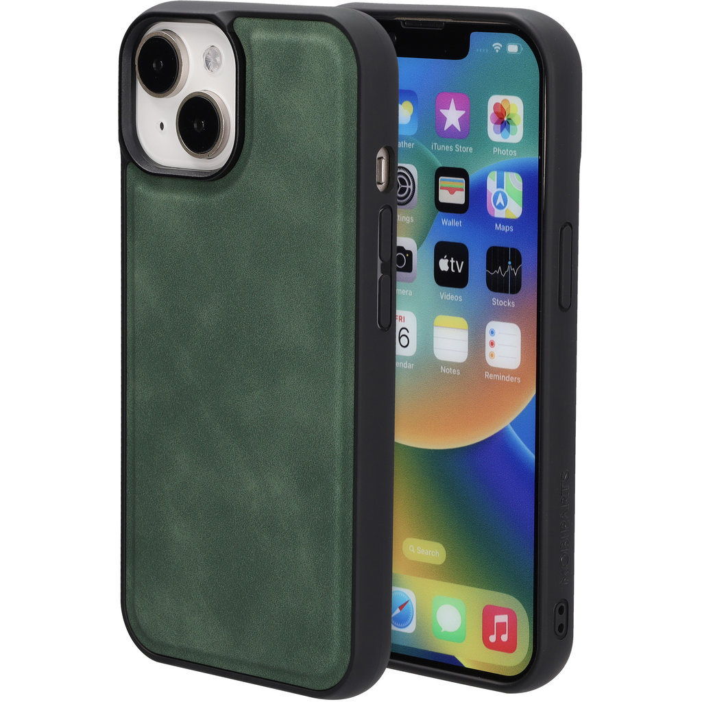 Mobiparts Classic Backcover Apple iPhone 15/14/13 Emerald Green (MagSafe Compatible)