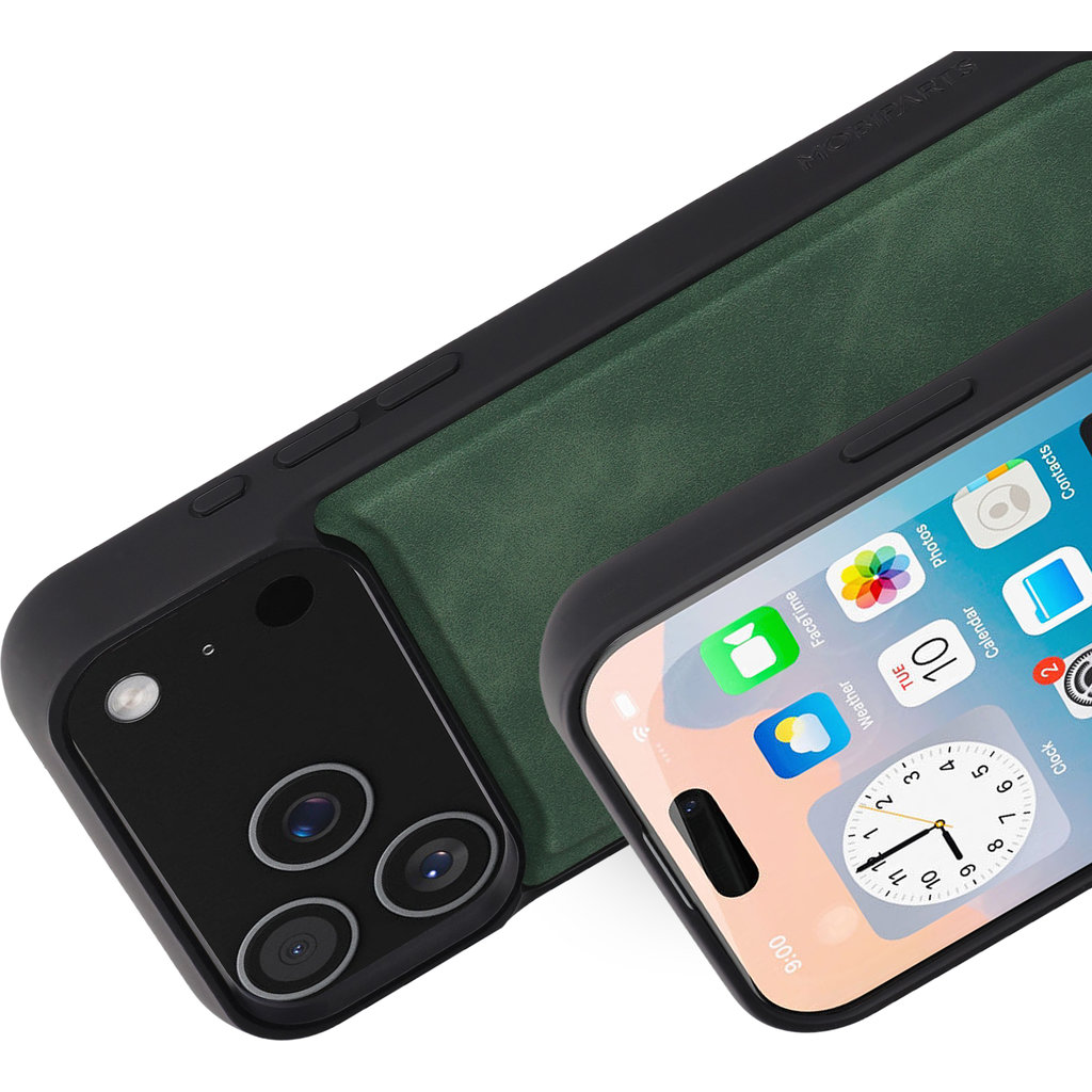 Mobiparts Classic Backcover Apple iPhone 17 Pro Max Emerald Green (MagSafe Compatible) - Afbeelding 2