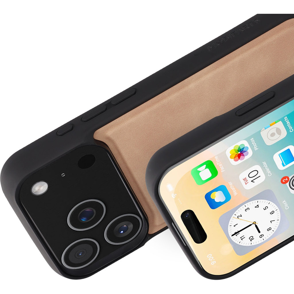 Mobiparts Classic Backcover Apple iPhone 17 Pro Moonstone Beige (MagSafe Compatible) - Afbeelding 2